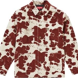 Supreme Velvet Chore Coat Cow